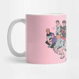 TREASURE Kpop art illustration diamond YG Mug